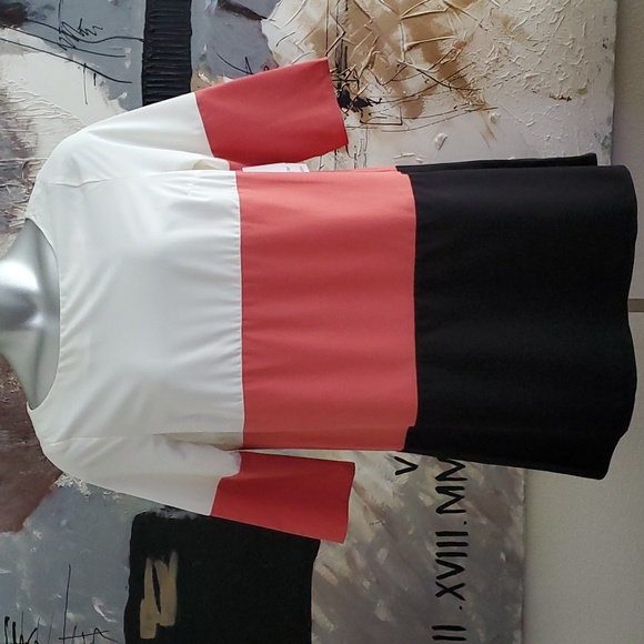 NWT JustFab Colorblock Women Large - Picture 1 of 6